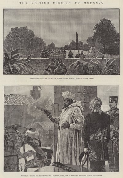 La Mission britannique au Maroc - Richard Caton Woodville junior